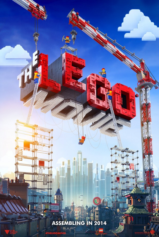 International teaser poster for THE LEGO MOVIE