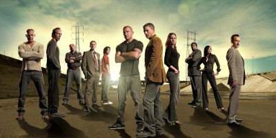 Cast of the fourth season of PRISON BREAK. Will we see the return of the old cast? Pictured L-R: Amaury Nolasco, William Fichtner, Wade Williams, Michael Rapaport, James Hiro Yuki Liao, Dominic Purcell, Wentworth Miller, Sarah Wayne Callies, Cress Williams, Jodi Lyn O'Keefe and Robert Knepper. ©2008 Fox Broadcasting Co. Cr: Florian Schneider/FOX